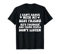 BFF Sarcastic Young People Don’t Listen Best Friend Matching T-Shirt