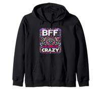 BFF She Thinks I'm Crazy Bond d'amitié d'ami ||---- Sweat à Capuche