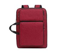 Bffcnl Art Fourre-Tout Rangement Artiste Mallette de Dessin Portable Pochette de Stockage Bloc à Croquis Tissu Oxford Imperméable et Résistant à L', Rouge