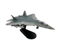 Bffcnl Maquette d'avion SU-57, Modèle Réduit en Métal Moulé sous Pression, Russie, échelle 1:72, Alliage, Maquette d'avion Militaire, Cadeau pour Cou