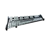 Bffcnl Xylophone En Métal à 37 Notes avec étui de Transport et Mailloches, Instrument de Musique à Cadre Métallique, éducatif pour Enfants et Mélomanes.
