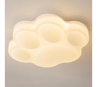 BFFGKGL Créatif Brise Crème Forme De Patte De Chat Chambre Plafonnier Luminaire Moderne Minimaliste Blanc Chambre D'enfants Plafonnier Nordique Garçon Fille Lustre Pour Chambre D'enfant Maternelle Cha
