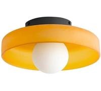 BFFGKGL Plafonniers de couloir du milieu du siècle, lumière moderne de luxe, blanc, orange, vert, verre, cuisine, proche du plafonnier, applique murale vintage pour chambre à coucher, éclairage pour h