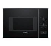 Micro-ondes Bosch BFL520MB0 - Série 4 - Encastrable - 800 W - 20 L - Noir