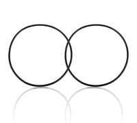 BFLCTGCF Lot de 2 joints toriques de rechange pour filtre d'aquarium A20063, A20064, pour Fluval 304, 305, 306, 307, 404, 405, 406, 407 - Noir