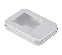 BFLKY Boîte de rangement en métal pour cartes de jeu, conteneur pour cartes à jouer, boîte vide pour bonbons