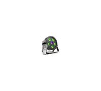 BeamZ BFP110 FlatPAR Spot LED Projecteur lumière RGB 6W DMX Télécommande IR