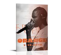 BFQMBKJUQ Frank Ocean Channel Poster décoratif résistant à l'humidité et à la décoloration, imperméable, décoration de magasin de maison, 50 x 75 cm, style cadre