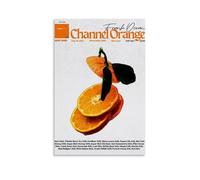 BFQMBKJUQ Poster Frank Ocean Channel orange - Peinture décorative - Cadeau résistant à l'humidité et à la décoloration - Imperméable - Décoration de magasin - 20 x 30 cm - Style sans cadre