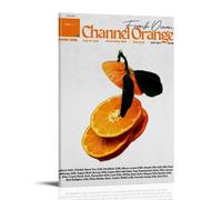 BFQMBKJUQ Poster Frank Ocean Channel orange - Peinture décorative - Cadeau résistant à l'humidité et à la décoloration - Imperméable - Décoration de magasin - 20 x 30 cm - Style cadre