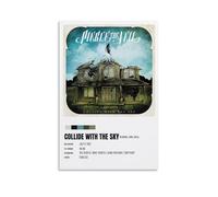 BFQMBKJUQ Poster Pierce The Veil Collide with The Sky - Peinture décorative - Résistant à l'humidité et à la décoloration - Imperméable - Décoration de magasin - 30 x 45 cm - Style sans cadre