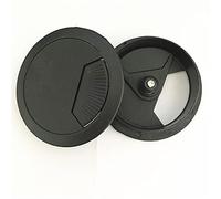 BFQTSNWNS Desk Cable Hole Covers,10PCS/LOT Furniture Hardware Computer Port 60mm Plastic Wire Cover 994
