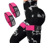 BFR Bandes d'occlusion pour fessiers, bandes de restriction du flux sanguin pour jambes, fessiers et hanches, entraînement, meilleures bandes de résistance en tissu pour squat, fesses et cuisses