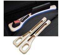 BFRDGE 2 Pièces Remplissage de Siège de Voiture, pour BMW 3 Series (318i / 320Li 320i / 325Li 330i) 2020-2023 2024 2025 Bande Anti-Fuite Latérale du Siège, Car Seat Gap Filler Organizer,D Beige