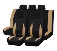 BFRDGE 9 Pièces Set Complet Housses De Siège Voiture, pour MG ZS MG4 MG5 ZS EV 2022 2023 2024 2025 Housses Siège De Voiture Avant, Ensemble De Housses Siège Auto,D