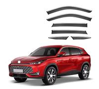 BFRDGE Auto Deflecteurs d'air pour MG HS 2025+ 6PCS, Deflecteur Vitre Déflecteurs de Fenêtre Latérale Déflecteur de Pluie