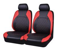 BFRDGE Housse de siège de Voiture, pour Renault Kangoo III 2021 2022 2023 2024 2025 Housses de Siège de Voiture Avant, Car Confortable Respirant Nonslip Protection,C Black Red