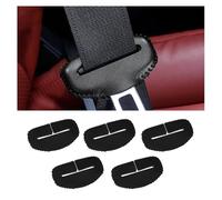 BFRDGE Lot de 5 Housses de Boucle de Ceinture de sécurité, pour Benz B-Class w245 Boucle de Fixation décorative, Housse de Protection en Cuir,A