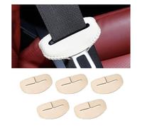 BFRDGE Lot de 5 Housses de Boucle de Ceinture de sécurité, pour Benz B-Class w245 Boucle de Fixation décorative, Housse de Protection en Cuir,D