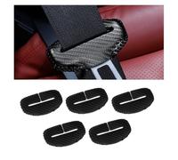 Lot de 5 Housses de Boucle de Ceinture de sécurité, pour Benz B-Class w245 Boucle de Fixation décorative, Housse de Protection en Cuir,E