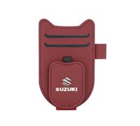 BFRDGE Porte-Lunettes pour Pare-Soleil de Voiture, pour Suzuki Grand Vitara XL-7 Jimny Samurai Sidekick Clip Lunettes de Soleil Accessoire de Visière de Voiture,E