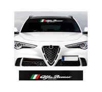 BFRDGE Voiture Pare-Brise Avant Autocollant, pour Alfa Romeo Brera 2006-2010 Bandeau Pare- Pare-Brise Avant Anti-éblouissantes,A