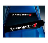 BFRDGE Voiture Pare-Brise Avant Autocollant, pour Peugeot 207 2006-2012 Bandeau Pare- Pare-Brise Avant Anti-éblouissantes