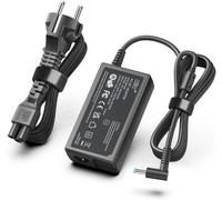 BFS-Chargeur pour HP Ordinateur Portable 65W Chargeur PC pour HP Elitebook 840 850 250 255 G3 G4 G5 G6 G7 G8 Pavilion X360 Notebook 13 14 15 Série 741727-001 Adaptateur Alimentation 4.5mmX3.0mm