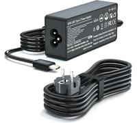 BFS-Chargeur USB-C 65 W pour Ordinateur Portable HP OmniBook Ultra Next Gen AI PC 14-fd0087nr, 14-fh0047nr, ZBook 15u G6 Mobile Workstation EliteBook L43407-001 Adaptateur Secteur Type C