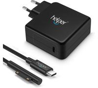 BFS-Surface Pro Câble de Charge PD 45 W, Chargeur USB Type C pour Ordinateur Portable Microsoft Surface Pro 3/4/5/6/7/X, Surface Go,Chargeur d¿Alimentation 5V/3A 9V/3A 12V/3A 15V/3A 20V/2.25A
