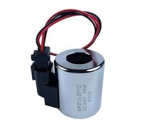 BFSYDLUJ Bobine d'électrovanne, Trou intérieur MFZ10-37YD DC12V DC24V, Hauteur 23mm, diamètre extérieur 51mm, 45mm(DC12V)