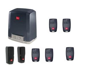 BFT DEIMOS KIT (DEIMOS AC A600 moteur avec unité de contrôle intégrée + 5 X RCB02 télécommandes + DESME A15 photocellules) pour portails jusqu’à 600 kg