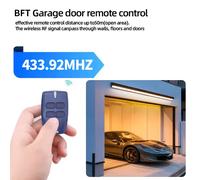 BFT télécommande BFT B RCB02 RCB04 MITTO 2 4 KLEIO B RCA 02 04 TRC1 TRC2 TRC4 télécommande pour puerta de garage 433,92 MHz A4 1pcs