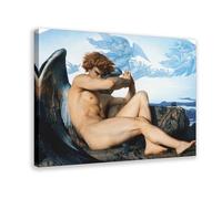 BFTIUTG Poster sur toile avec anges déchus - Décoration murale pour salon, chambre à coucher - 60 x 90 cm