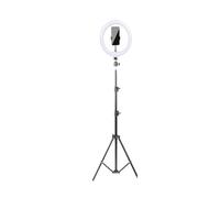 BFXXF Lumière LED for Selfie 8 10 12 14 Pouces, avec trépied, Lampe de Bureau à intensité Variable, caméra Photo et vidéo, téléphone, Maquillage en Direct(8 inch 20cm)