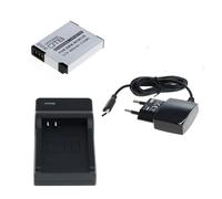 bg-akku24 Batterie, Chargeur et d'alimentation pour Panasonic Lumix DMC-FT5, DMC-TZ41, DMC-TZ55, DMC-TZ56, DMC-TZ57, DMC-TZ58, DMC-TZ60, DMC-TZ61, DMC-TZ71