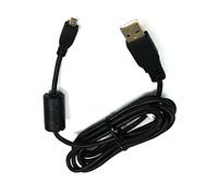 bg-akku24 Câble de chargement, câble de données, câble USB pour Fujifilm Finepix JX680, JX695, JX700, JX710, T350, T360, T400, T410, T500, T510, T550, T560, XP200.