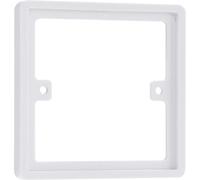 BG Electrical 817 Plaque support carrée 1 poste 10 mm