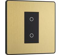 BG Electrical Evolve Variateur d'intensité simple 2 voies Push On/Off