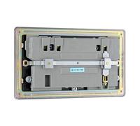 Prises électriques BG Screwless Black Nickle