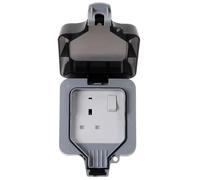 BG ELECTRICAL - Prise extérieure 13A 1 voie