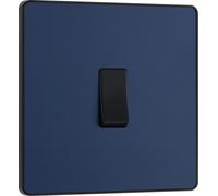 BG Evolve 20A 16Ax 2 Way Single Switch-Matte Blue