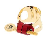 Ligature Sax Soprano Duo Plaquée Or