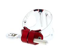 BG Duo - Ligature pour saxophone soprano incurvé - plaqué argent