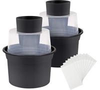 Bg-Gat2 Set Of 2 Outdoor Anti-Egg Traps-Anti-Mosquito And Tiger Mosquitoes-Limits Breeding Of Mosquitoes And Tiger Mosquitoes-Without Electricity.[P170]
