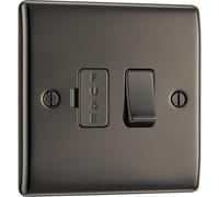 BG Nexus Boîtier de raccordement en métal 13 A Noir