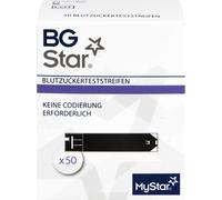 BG Star© bandelettes de test, 50 pcs. bandelettes de test