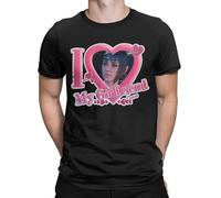 BG3 I Love My Girlfriend Shadowheart T Shirts Men Novelty T-Shirts Black XL