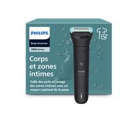 Philips Tondeuse homme BG5475/15 Series 5000 – Système de rasage Triple Protect – Noir et Bleu