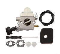 BG56C Kit Carburateur avec Filtre à Air et Conduite Carburant Compatible avec Souffleurs BG56 et BG56C Remplace C1M-S260B et 4241-120-0632